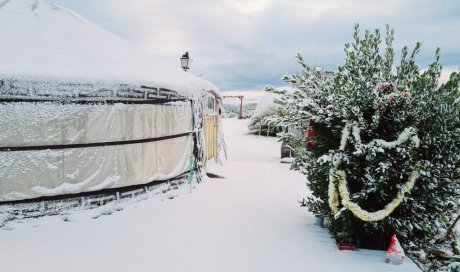 La neige est arrivée en nord Isère, nous sommes ouvert jusqu'au 1 er Janvier 2022!